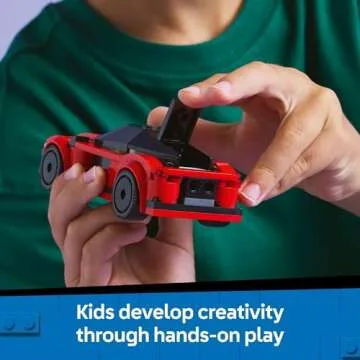LEGO City Red Sports Car Building Toy for Kids