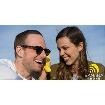 Banana Phone Bluetooth Handset for iPhone and Android Mobile Devices (Single Banana)