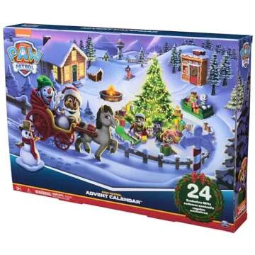 PAW Patrol 2024 Advent Calendar - 24 Countdown Toys