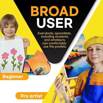 HA SHI Professional Artist Oil Pastels Set 48 Colors, Non-Toxic, Drawing, Blending, Oil Crayon Pastels, Art Supplies for Artists And Teachers by HASHI