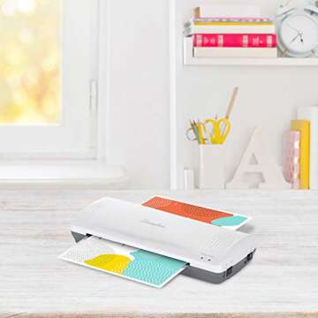 Swingline GBC Thermal Laminator Machine, Inspire, 9 Inch, Quick Warm-Up, 3 or 5 Mil, with 5 Standard...