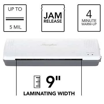 Swingline Inspire Plus Laminator, Fast Warm-Up & Easy Use