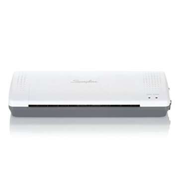 Swingline GBC Thermal Laminator Machine, Inspire, 9 Inch, Quick Warm-Up, 3 or 5 Mil, with 5 Standard Laminating Pouches for Home, Office and Classroom, Black (1701857)