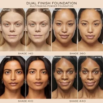 Lancôme Powder Foundation - Buildable Coverage & Matte Finish