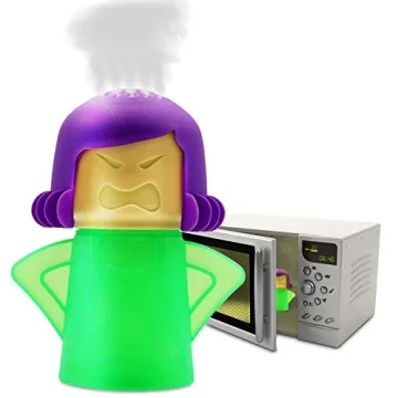 Abnaok Microwave Cleaner, Angry Mama Microwave Cleaner Microwave Oven Steam Cleaner Easily Clean in ...