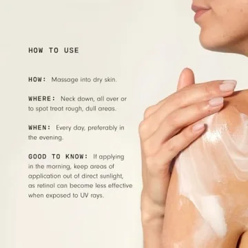 Versed Retinol Body Lotion - Hydrating Skin Firming Cream