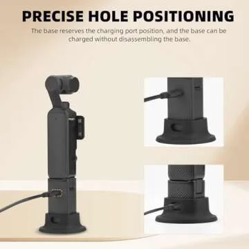 BRDRC Camera Desktop Mount Stand Base Support Base for DJI Osmo Pocket 3 Creator Combo Stable Bracket Support Adapter Camera Mount Camera Accessories