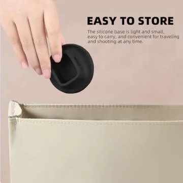 BRDRC Camera Desktop Mount Stand Base Support Base for DJI Osmo Pocket 3 Creator Combo Stable Bracket Support Adapter Camera Mount Camera Accessories