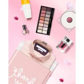 Cozymood Bubble Mailers 8.5 x 12 Inch 40 Pack Usable Size 8.5 x 11'' Thank You Pink Bubble Mailer Waterproof Padded Envelopes Self Seal Cushioning for Gifts Packaging, Mailing, Small Business Bulk