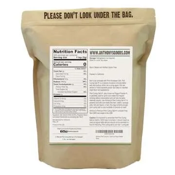 Anthony's Pink Curing Salt No.1, 2 lb, Gluten Free, Prague Powder, Made in USA