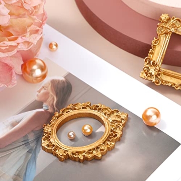 60 Pcs Mini Frame Set Decorative Resin Picture Frame