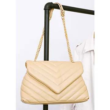 PRETTYGARDEN Crossbody Bags Lightweight Adjustable with Chain Strap