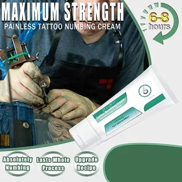 Extra Strong Tattoo Numbing Cream 2.12 oz
