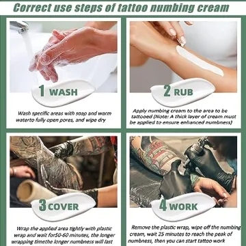 Extra Strong Tattoo Numbing Cream 2.12 oz
