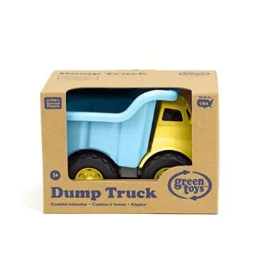 Eco-Friendly Green Toys Dump Truck for Kids