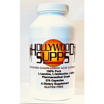 Hollywood Supps BCAA Capsules 3200mg for Optimal Recovery