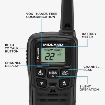 Midland T10 X-TALKER Radios for Reliable Outdoor Communication