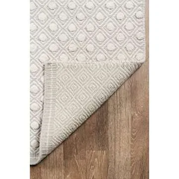 Erin Gates Hand Woven Wool Area Rug for Modern Homes