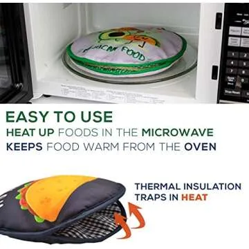 X-Large Tortilla Warmer - Fun Designs & Easy Use