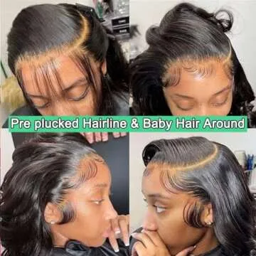 Teotuli Body Wave Lace Front Human Hair 13x4 Wig