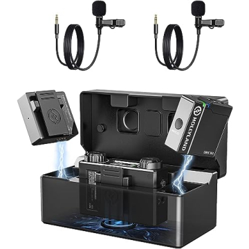 Enhance Your Audio with Hollyland Lark 150 Wireless Lavalier Mic Featuring Long Battery Life and Mul...