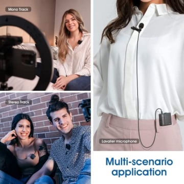 Hollyland Lark 150 Wireless Lavalier Microphone - Compact & Versatile