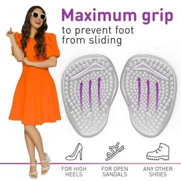High Heel Comfort Pads for Women - Pain Relief Cushions