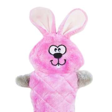 ZippyPaws Jigglerz - Dog Squeaky Toys to Keep Them Busy, Funny Animal Plush for Small, Medium, & Lar...