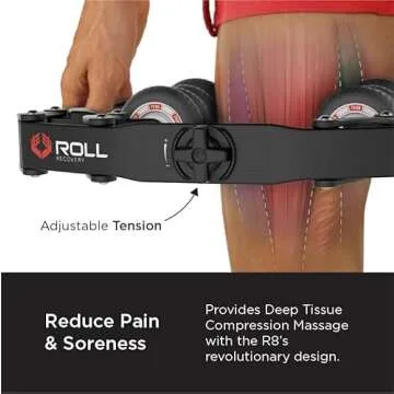 ROLL Recovery R8 Plus - Deep Tissue Roller for Athletes