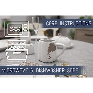 Pumpkin Shaped 12oz Mugs for Fall and Thanksgiving Decor