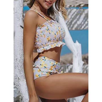 Stylish Plus Size Smocked Bikini for Ultimate Comfort