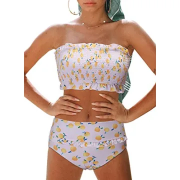 Stylish Plus Size Smocked Bikini for Ultimate Comfort