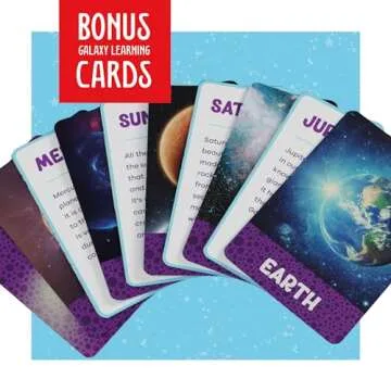 Glow-in-the-Dark Galaxy Puzzle for Kids - 100 Piece Set