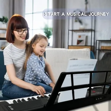 61-Key Beginner Electric Keyboard Piano with Built-in Features