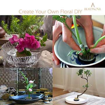 BEADNOVA Flower Frog Ikebana Kenzan | Floral Arrangement Tool