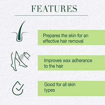 Clean + Easy Cleanse- Pre Wax Cleanser, Removes Any Traces Of Oils and Make-up Before Hair Removal, Essential Pre-Treatment for Effective Waxing, 16 oz