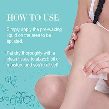 Clean + Easy Cleanse- Pre Wax Cleanser, Removes Any Traces Of Oils and Make-up Before Hair Removal, Essential Pre-Treatment for Effective Waxing, 16 oz