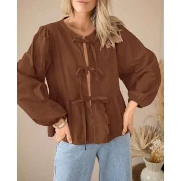 Stylish PRETTYGARDEN Babydoll Blouse for Every Occasion