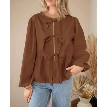 Stylish PRETTYGARDEN Babydoll Blouse for Every Occasion