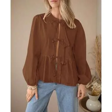 Stylish PRETTYGARDEN Babydoll Blouse for Every Occasion