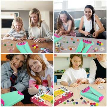 Fun Friendship Bracelet Making Kit for Kids Ages 6-12