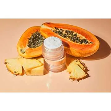 Kopari California Glow Enzyme Exfoliating Face Scrub, Clarifying & Brightening Skin Exfoliation Facial Scrub, Supports Anti-Aging, 100% Organic Coconut Oil, Cruelty Free, Vegan, 1.5 Fl Oz