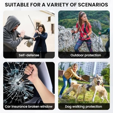 Multi-Functional Tire Thumper - 26" Heavy-Duty Tire Checker & Self-Defense Tool, Aerospace-Grade Alloy Steel Material,Extendable Design,Non-Slip Grip,for Truckers & Outdoor Hiking(1.5lb/pc)