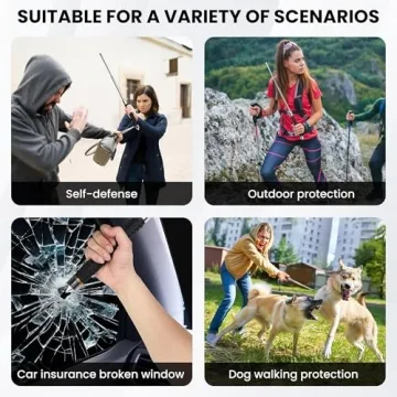 Multi-Functional Tire Thumper - 26" Heavy-Duty Tire Checker & Self-Defense Tool, Aerospace-Grade Alloy Steel Material,Extendable Design,Non-Slip Grip,for Truckers & Outdoor Hiking(1.5lb/pc)