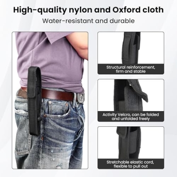 Multi-Functional Tire Thumper - 26" Heavy-Duty Tire Checker & Self-Defense Tool, Aerospace-Grade Alloy Steel Material,Extendable Design,Non-Slip Grip,for Truckers & Outdoor Hiking(1.5lb/pc)