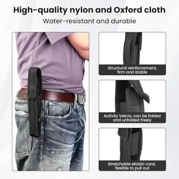 Multi-Functional Tire Thumper - 26" Heavy-Duty Tire Checker & Self-Defense Tool, Aerospace-Grade Alloy Steel Material,Extendable Design,Non-Slip Grip,for Truckers & Outdoor Hiking(1.5lb/pc)