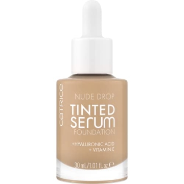 Catrice Nude Drop Tinted Serum Foundation Lightweight Hydration
