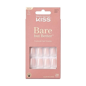 KISS Bare But Better Fake Nails Set for Chic Manicure