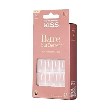 KISS Bare But Better Fake Nails Set for Chic Manicure