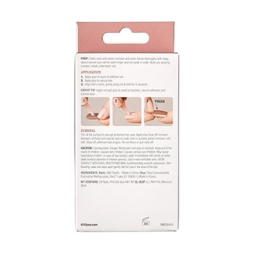 KISS Bare But Better Fake Nails Set for Chic Manicure
